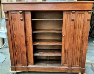 Credenza - libreria ad ante scorrevoli